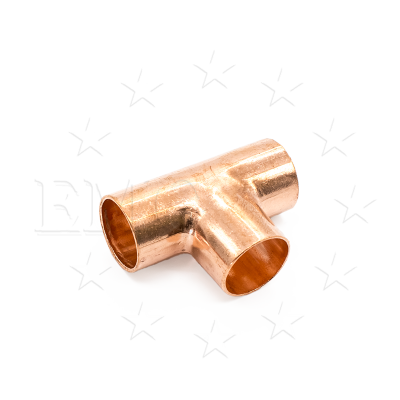 Тройник медный 1/2 (C*C*C), под пайку